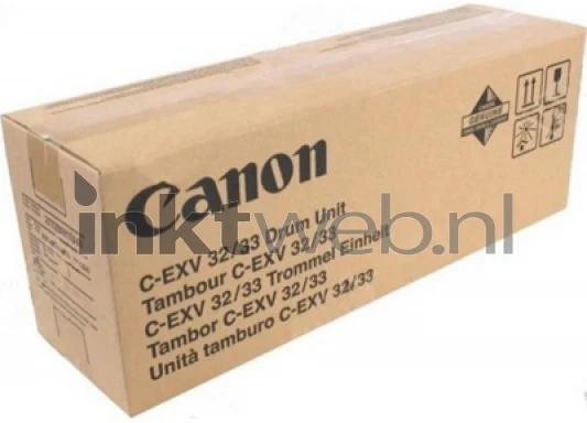 Canon C-EXV 32 / 33 drum zwart Front box Front box