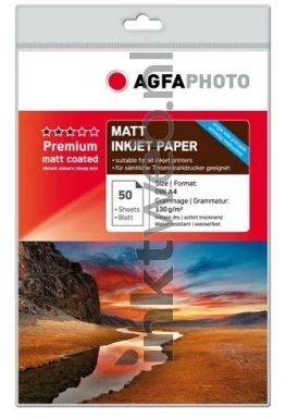 Agfa Fotopapier Mat | A4 | 130 gr/m² 50 stuks