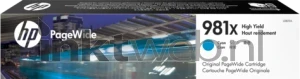 HP 981X cyaan (Origineel Hoge Capaciteit)