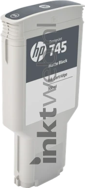 HP 745 mat zwart