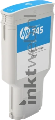 HP 745 cyaan Product only