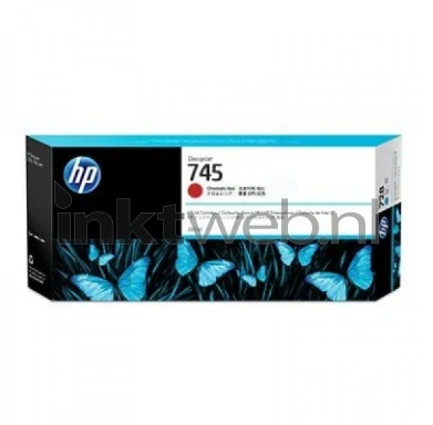 HP 745 Chromatisch rood Front box