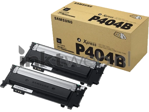 Samsung CLTP404B zwart Combined box and product
