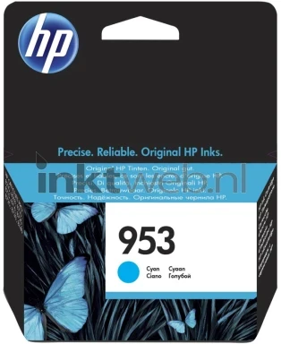HP 953 cyaan Front box