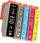 FLWR Epson 33XL Multipack zwart en kleur Product only