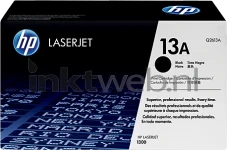 HP 13A zwart transparant Front box