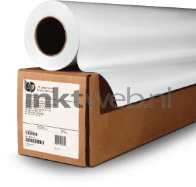 HP Matte film transparant op rol 36' wit Combined box and product
