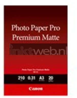 Canon PM-101 Premium fotopapier Mat | A3 | 210 gr/m² 20 vellen