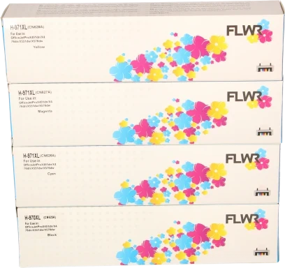 FLWR HP 970 / 971XL Multipack zwart en kleur