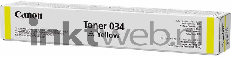 Canon 034 Toner geel
