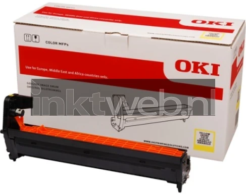Oki C532 / MC573 geel Combined box and product