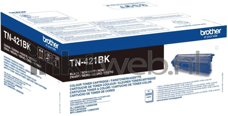Brother TN-421 zwart