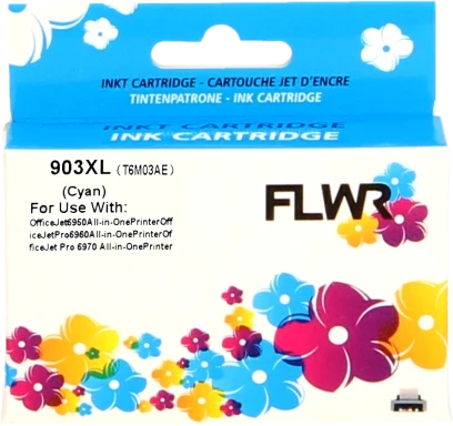 FLWR HP 903XL cyaan