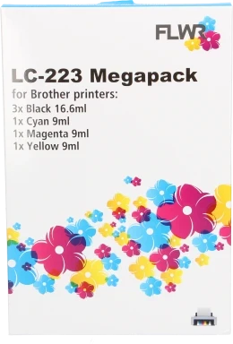 FLWR Brother LC-223 Megapack