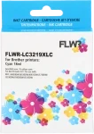 FLWR Brother LC-3219XLC cyaan (Huismerk (compatible))