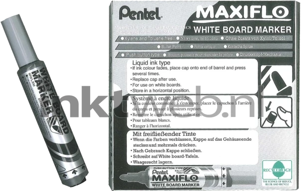 Pentel MWL5M-A 12-Pack zwart