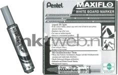 Pentel MWL5M-A 12-Pack zwart Combined box and product