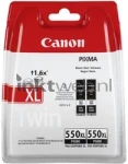 Canon PGI-550XL twinpack zwart (Origineel Hoge Capaciteit)