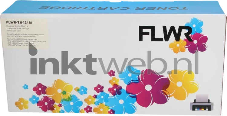 FLWR Brother TN-421 magenta