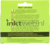 Huismerk HP 711 cyaan Back box