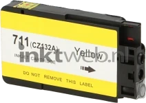 Huismerk HP 711 geel Product only