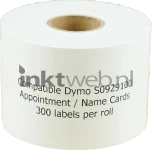 Dymo Naambadge etiketten wit Product only
