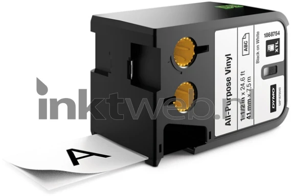 Dymo 1868754 zwart op wit breedte 41 mm