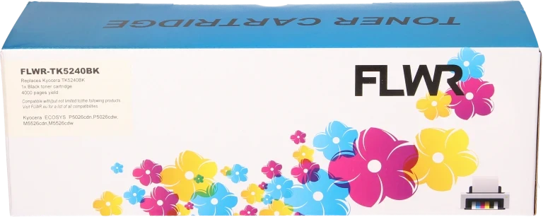 FLWR Kyocera Mita TK-5240 zwart