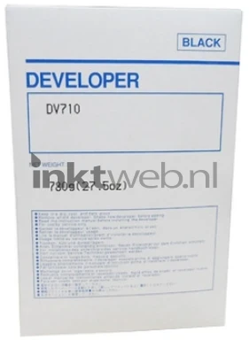 Konica Minolta DV710 zwart Front box