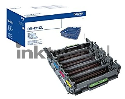 Brother DR421CL drum unit zwart en kleur Combined box and product