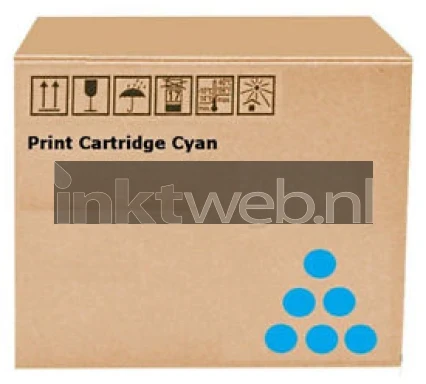 Ricoh MPC 6502 cyaan Front box