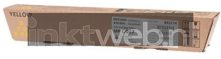 Ricoh MPC407 geel Front box