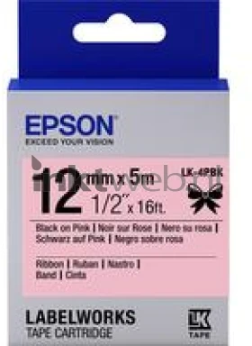 Epson LK-4PBK roze Front box