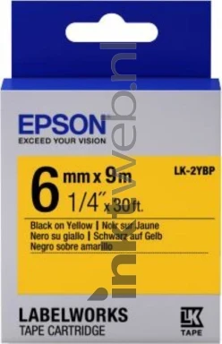 Epson LK-2YBP zwart Front box