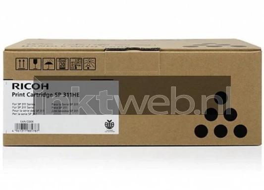 Ricoh SP311 zwart Front box