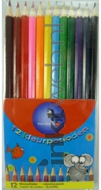 Verona Kleurpotloden etui 12 st kleur