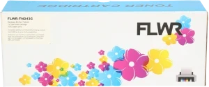 FLWR Brother TN-243 cyaan (Huismerk (compatible))