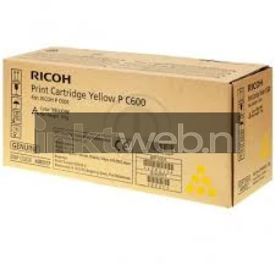 Ricoh P C600 geel Front box