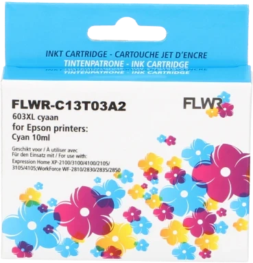 FLWR Epson 603XL cyaan