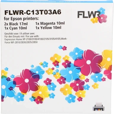 FLWR Epson 603XL Multipack zwart en kleur