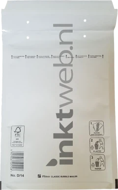 Filmar D14 Luchtkussen enveloppen 180 x 265 100-pack wit