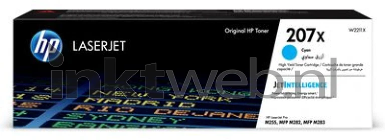 HP 207X cyaan