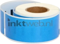 Huismerk Dymo 99010 130 labels per rol blauw Product only