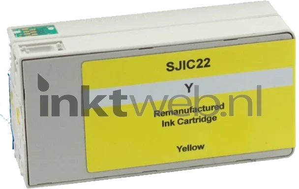 Huismerk Epson SJIC22PY geel