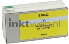 Huismerk Epson SJIC22PY geel (Huismerk (remanufactured))
