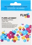 FLWR Brother LC-970Y / LC-1000Y geel (Huismerk (compatible))