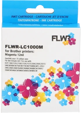 Huismerk Brother LC-970M / LC-1000M magenta Front box