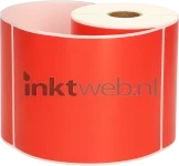 Huismerk Zebra verzendetiketten 102x150 rood Product only
