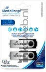 MediaRange USB flash drive 32GB 2-pack Front box