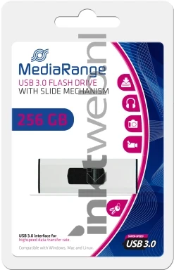 MediaRange USB 3.0 flash drive 256GB